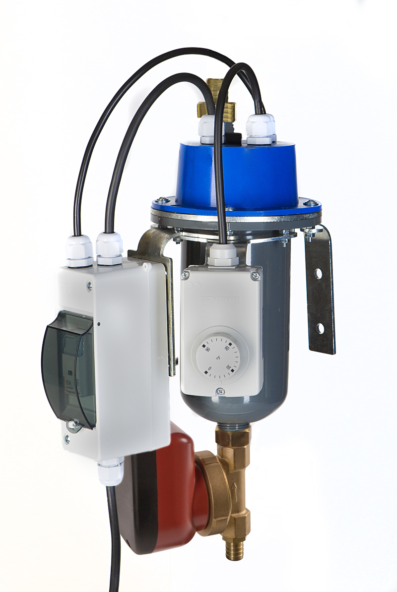 G90 KTRSTP grawitacyjny podgrzewacz silnika z termostatem regulowanym, oraz pompą